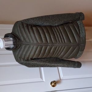 Land's End Packable Down Sweater Fleece Jacket Size XL